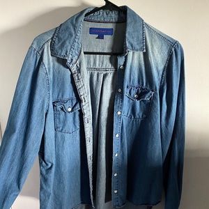 Denim Button Down